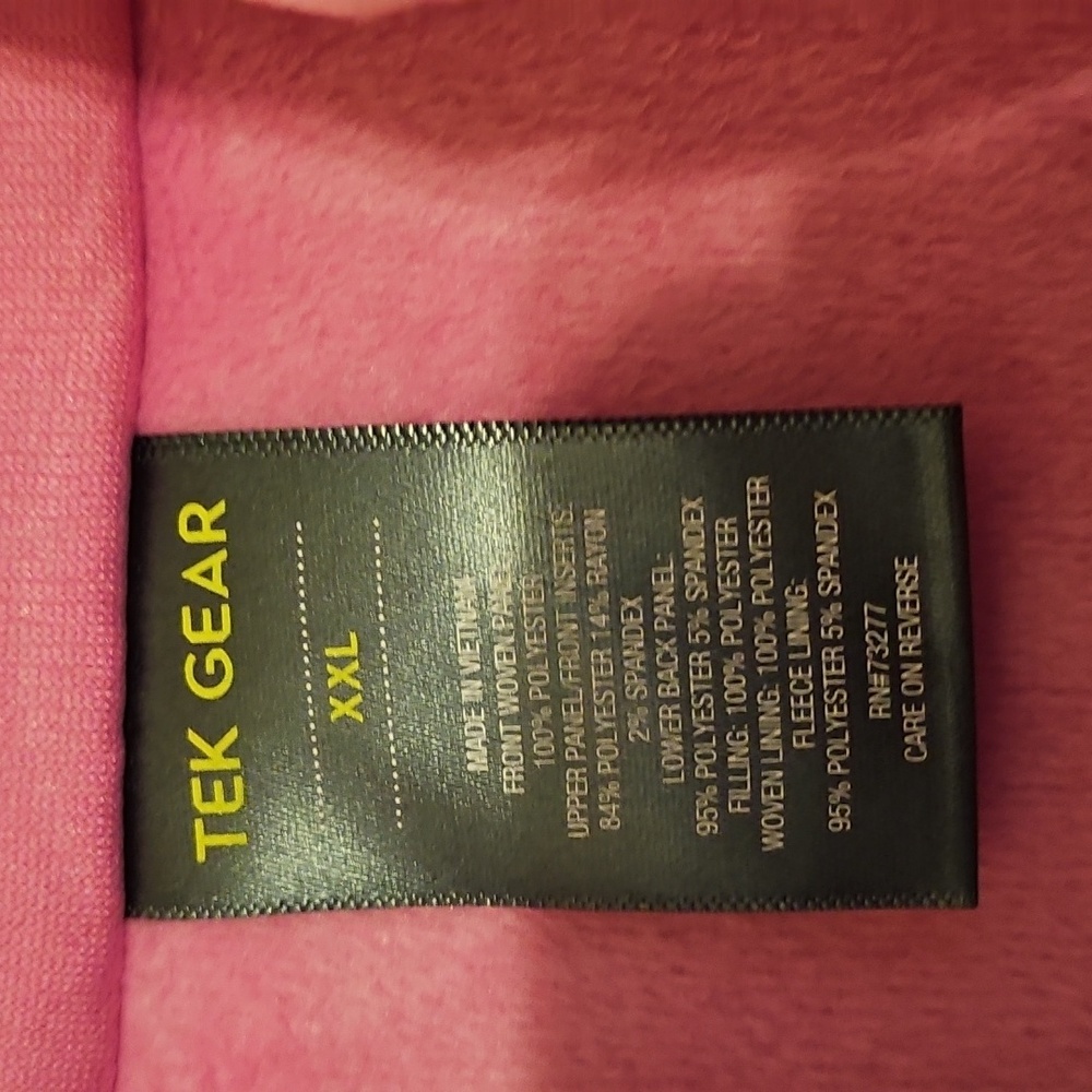 Tek Gear Women's Pink Lilac Quilted Vest NWT - Picture 3 of 12